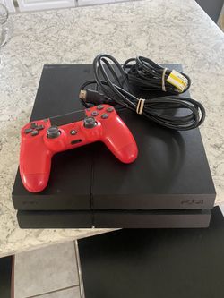 PlayStation 4 With Controller