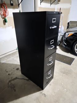 4 Drawer File Cabinet