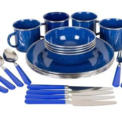 Enamel Tableware Set