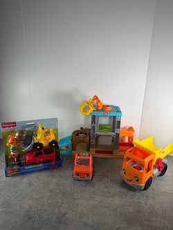 Fisher-Price Little People Construction Toy Bundle