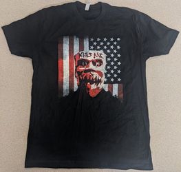 The Purge: Election Year Kiss Me Mask Black T-shirt (M) 