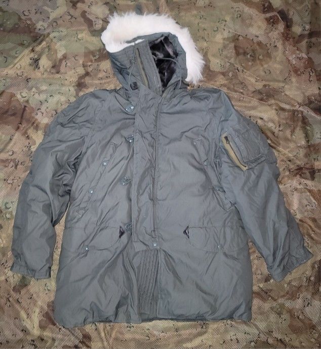 Military Authentic N3b Extreme Cold Weather Parka