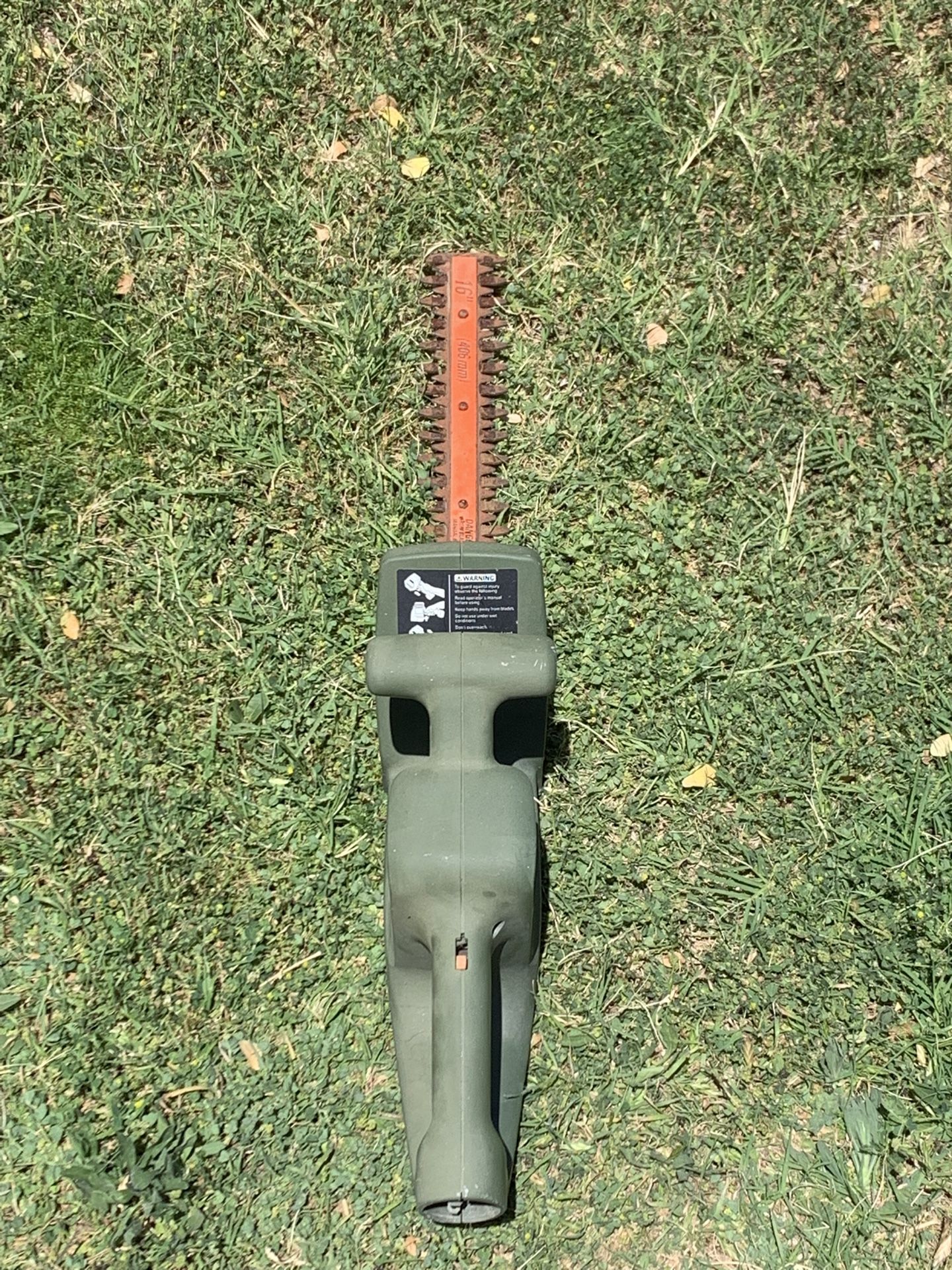 Black & Decker Hedge Trimmer Tool Landscaping