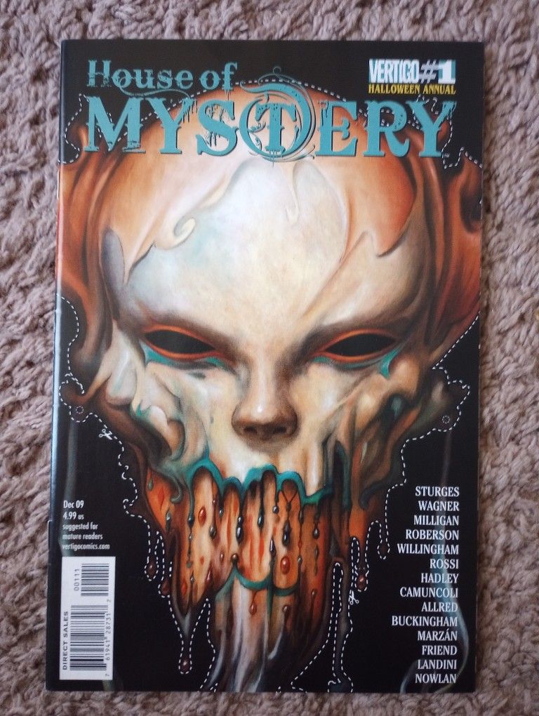 House Of Mystery Halloween Annual #1. 1st. IZombie