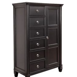 Armoire Large Black Cabinet