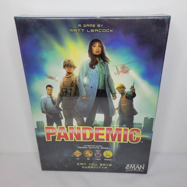 Pandemic Board GAME By Z-Man Games- SEALED 