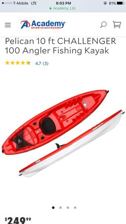Kayak Rental [C] – Pelican 10-ft Challenger, 59% OFF