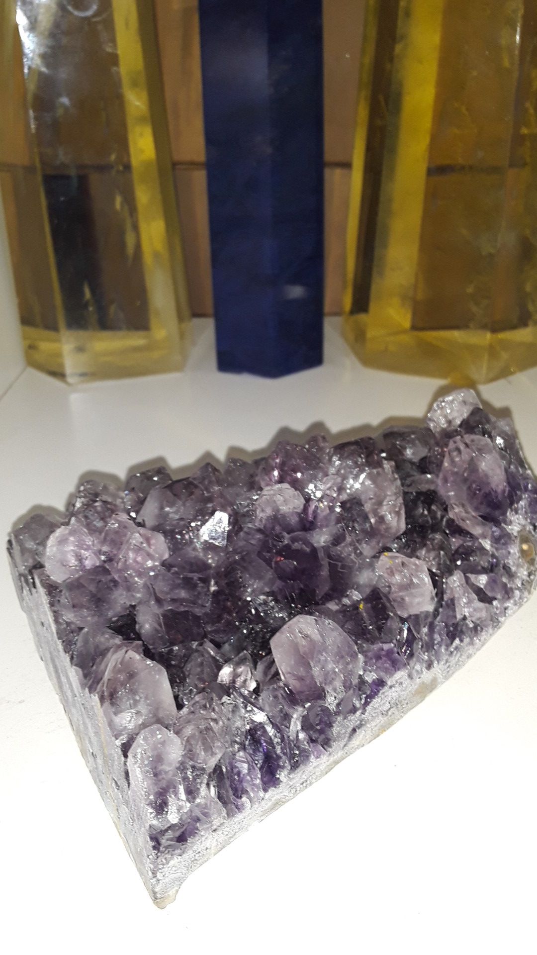 Amethyst cluster