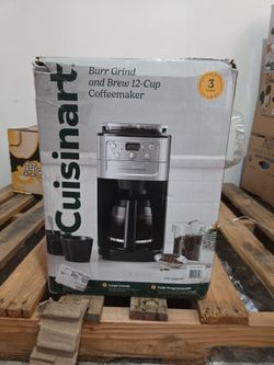 Cuisinart Burr Grind and Brew 12-Cup Coffeemaker