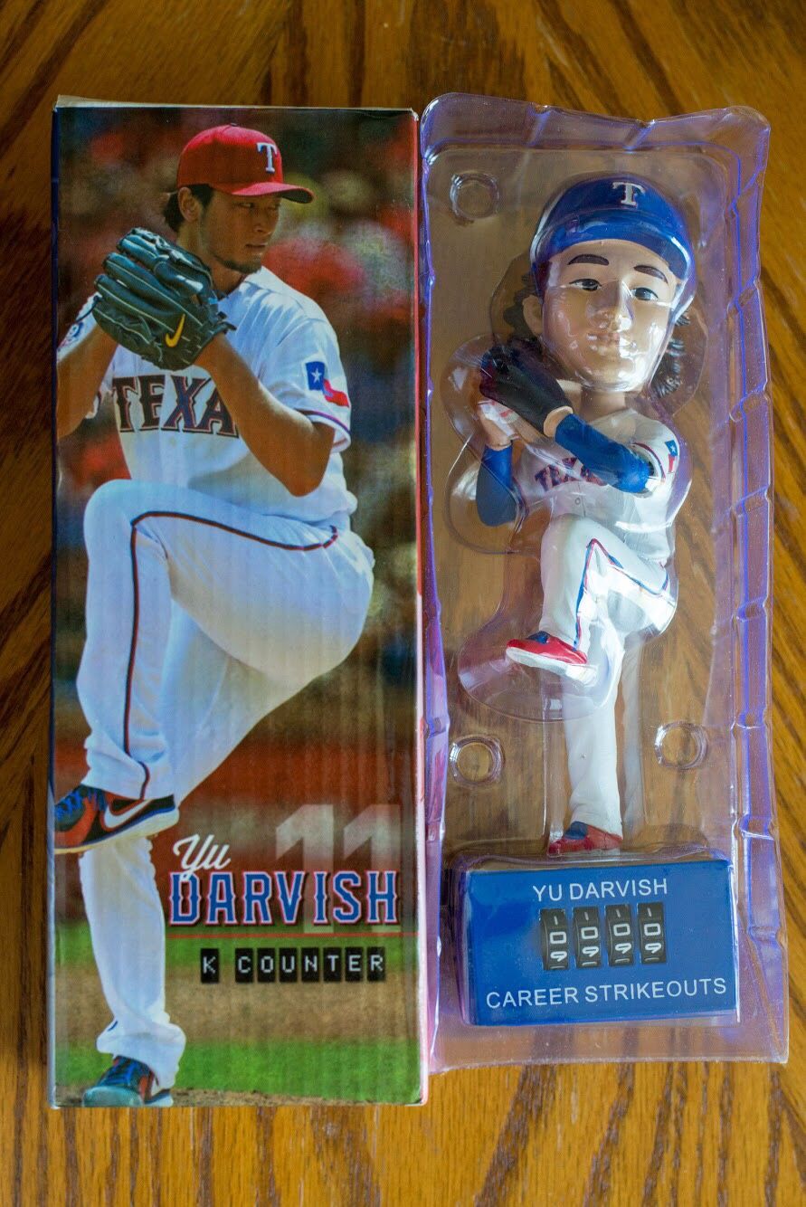 Yu Darvish Jersey And Strikeout Counter Bobblehead for Sale in