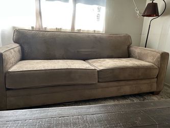 Sturdy Beige Couch