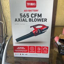 New Toro Flex Force 60V Leaf Blower Kit 