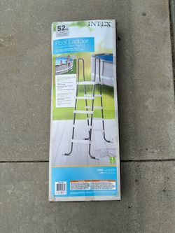 Index above ground pool ladder