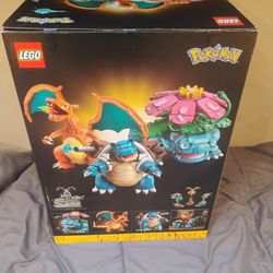  
  
⚐
 

​Pokémon LEGO 72153 Big Three Venusaur Charizard Blastoise - NIB