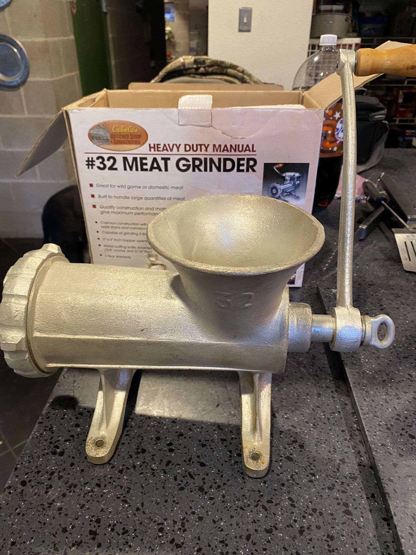 Cabela’s Heavy Duty 32 Manual Meat Grinder for Sale in Dallas, TX