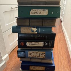 Vintage sports cards baseball & football with rookie cards