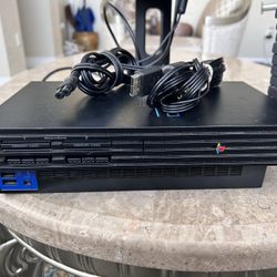 Play Station 2 Ps2 Console With Games Without Controller 