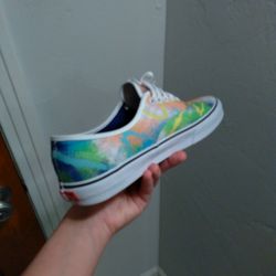 Authentic Van's, multicolored, size 9.0 mens.