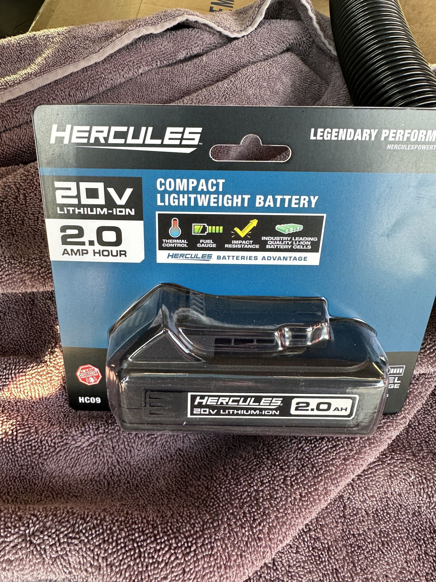 Hercules 20v  2.0 new Batteries 