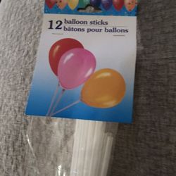 Balloon Sticks New