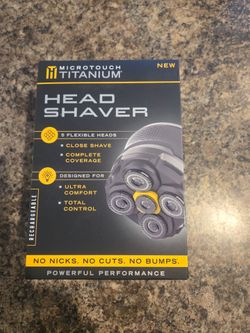 Microtouch titanium head shaver