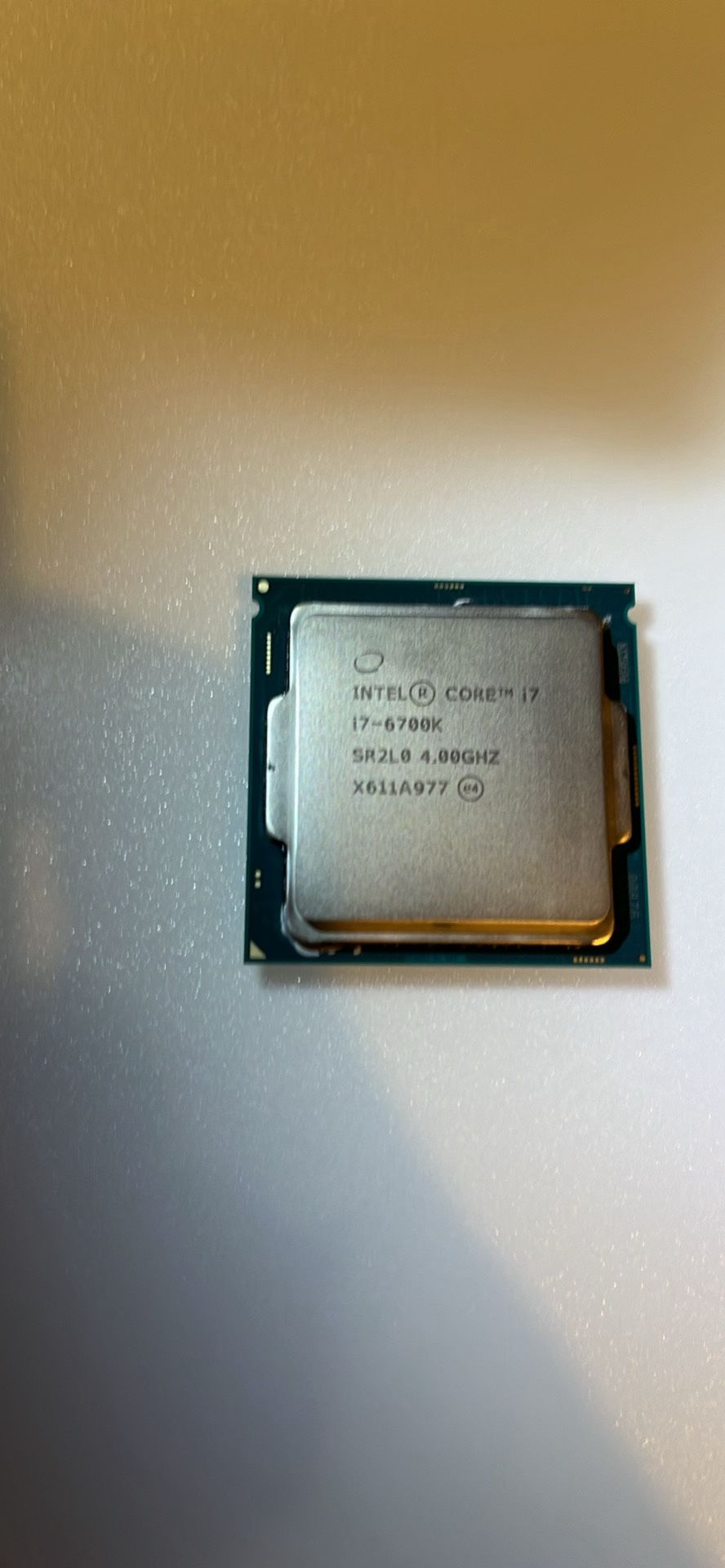 intel i7-6700k cpu processor