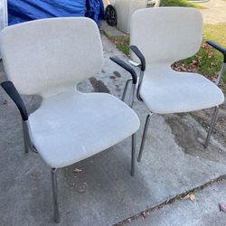 Vintage Mcm Style Arm Chairs 