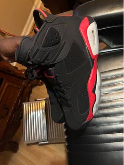 Infrared Jordan 6s size 9/5