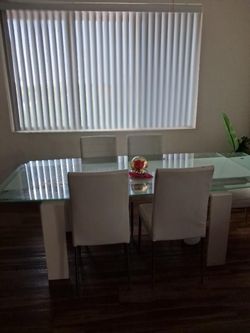 Glass Dining Table
