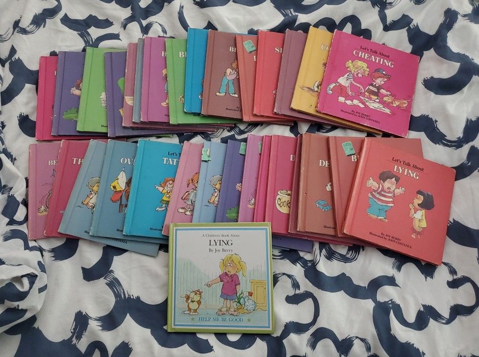 Joy Berry Let's Talk About... Book Lot x30