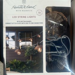 Rattan String Lights