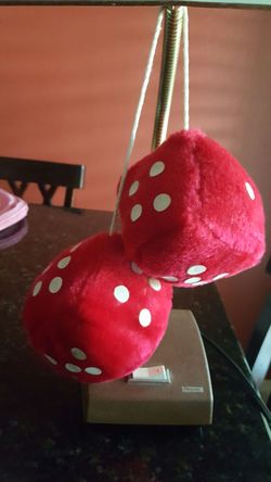 Large red dice