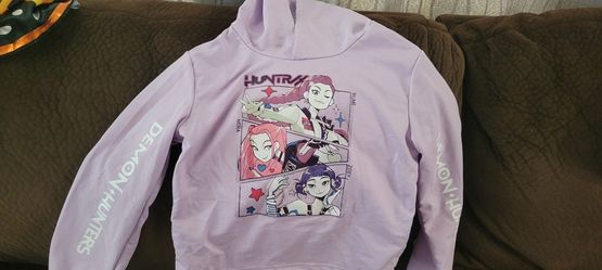 Size 7 K-pop Crop Hoodie