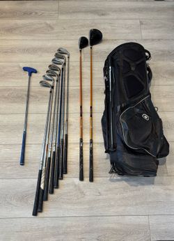 ✅ Full Golf Club Set - i4-PW, 3W, Driver, Putter and Bag