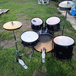 PDP Drums 5 Piece With Hi-hat and Cymbal 