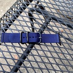 Apple Watch Navy Blue Nylon Band 49/45/44/42