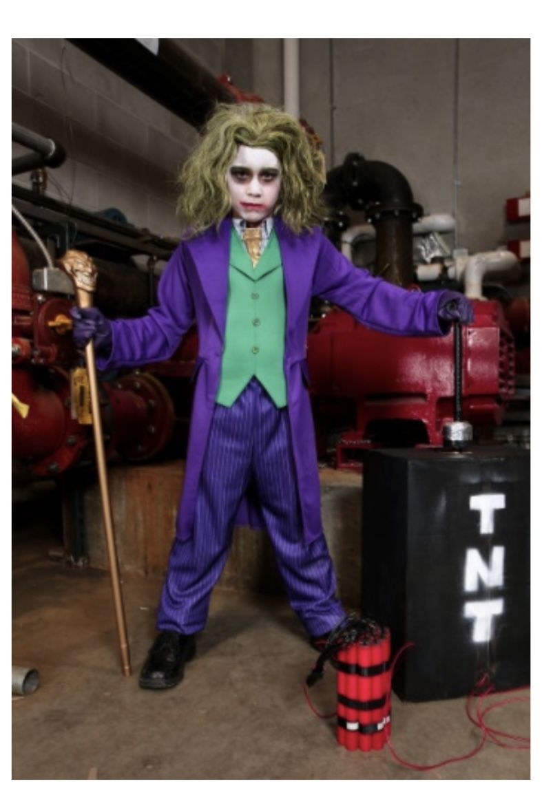 Deluxe Joker Costume-XL Child Size