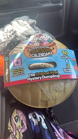 Mystery dumpling count down calendar