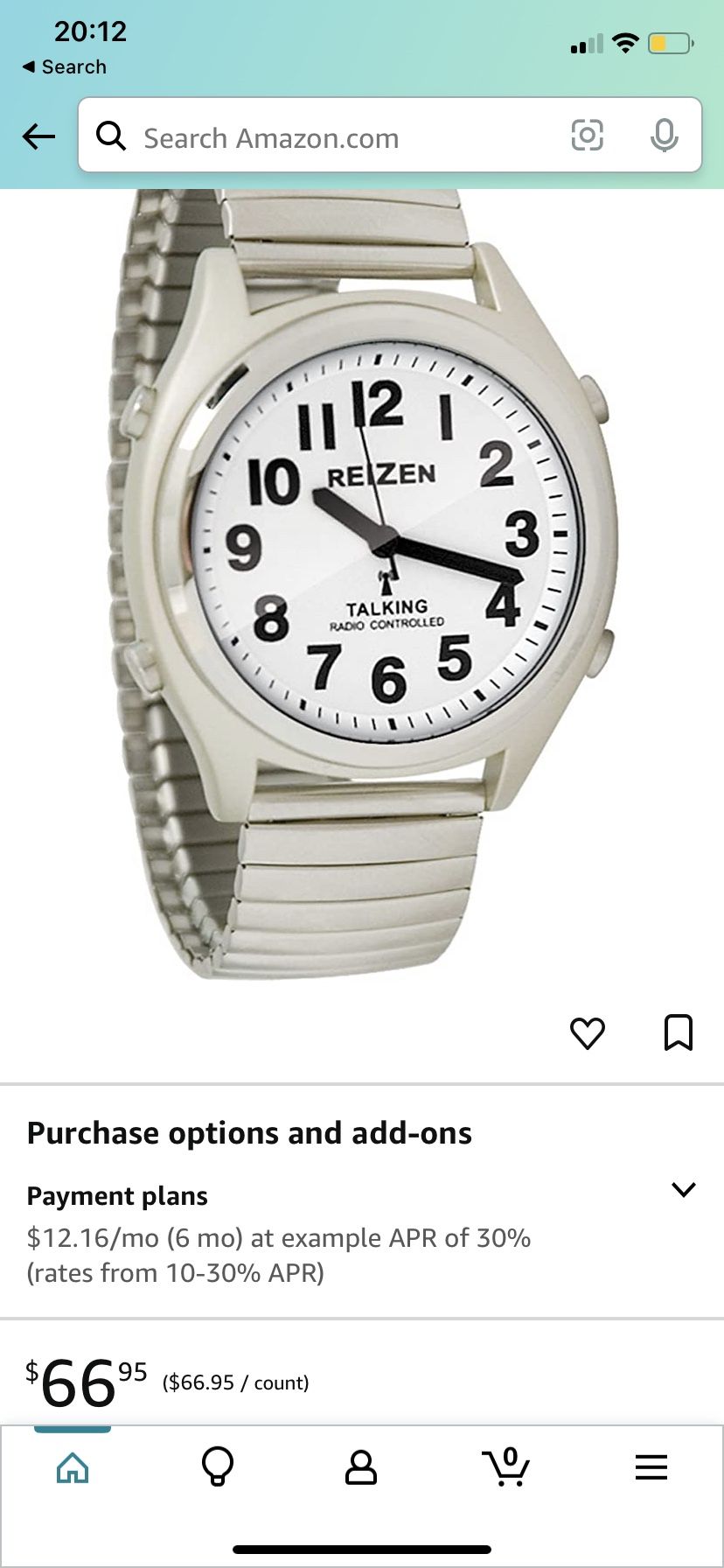 Reizen Talking Watch