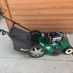 Gas push lawnmower 