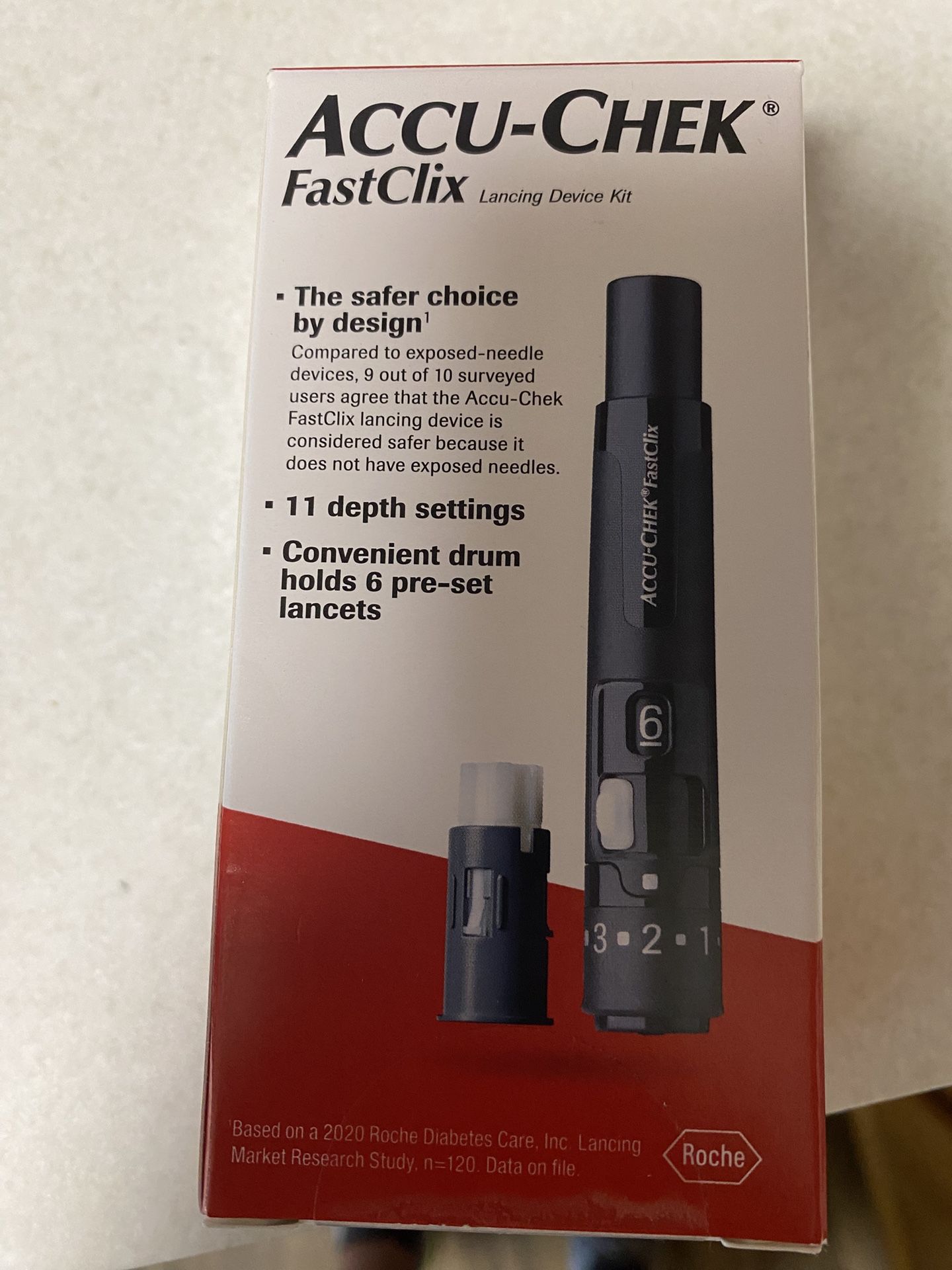 Accu-Chek FastClix Lancet Device Kit