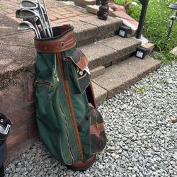 Golf Bag With Clubs