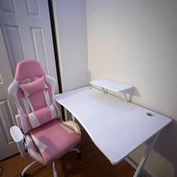 Gaming Chair & Desk