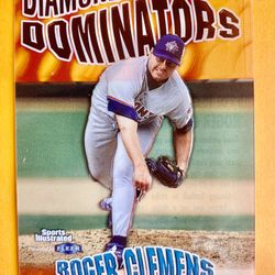 Roger Clemens 1999 Sports Illustrated Presents “Diamond Dominators” Card