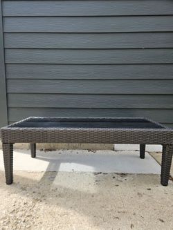 Brand New Wicker Coffee Table