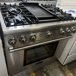 Thermador Dual Fuel Gas Range 36”