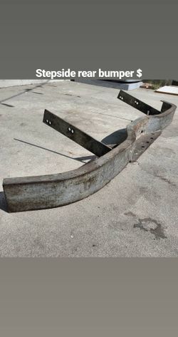 Chevy stepside rear bumper