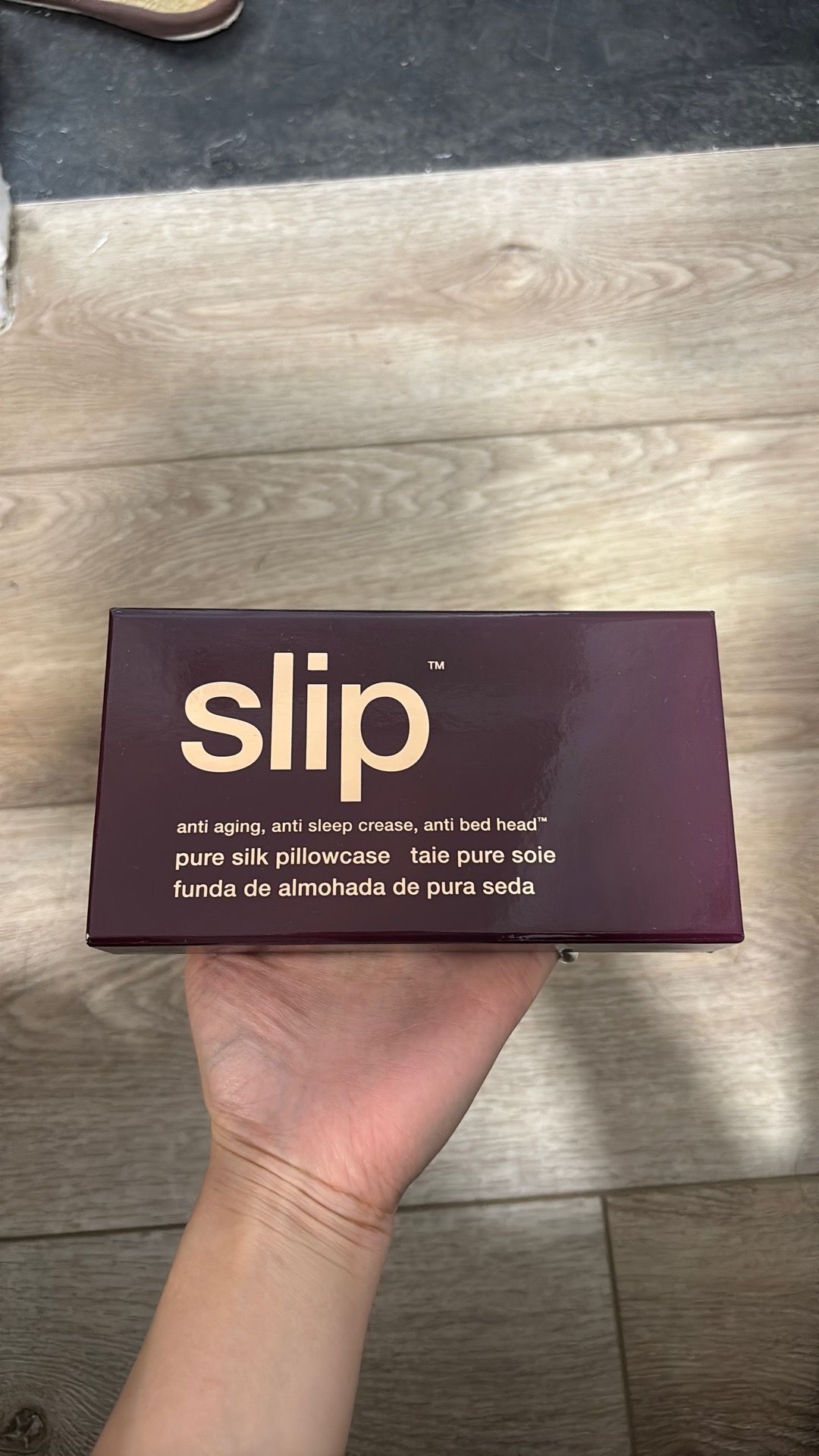Slip Pure Silk King Pillowcase (Plum)