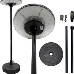 Solar Street Light with Water Filled Base,77in Solar Lamp Post Lights Outdoor Waterproof,No Drilling Required,3-Color 324 LED Motion Sensor Solar Pole