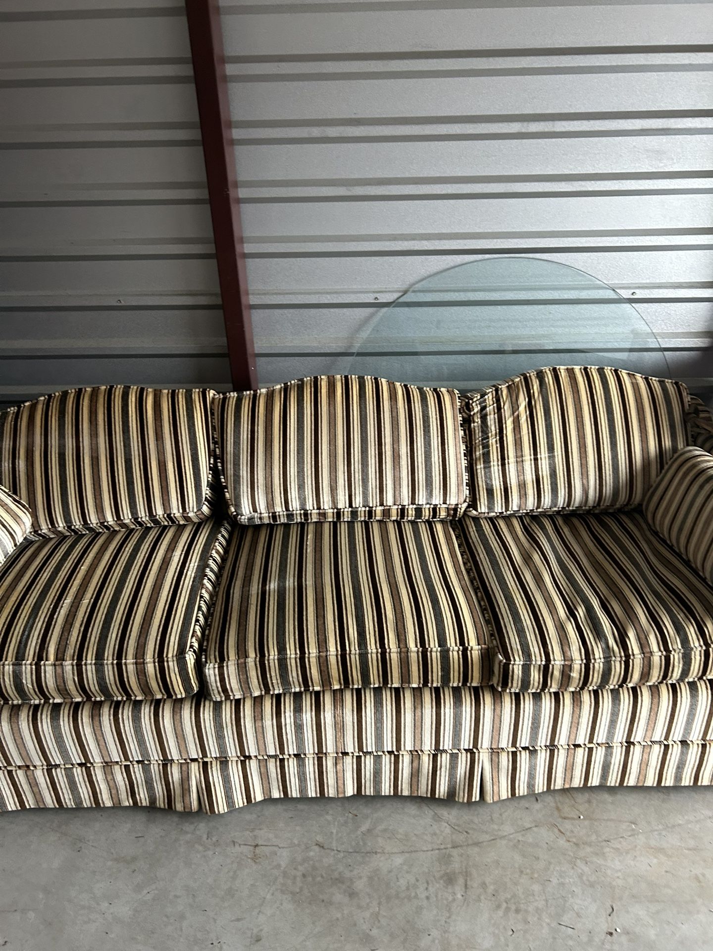Striped Couch